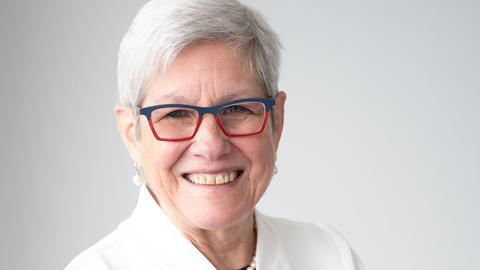 Indoor headshot of Senior Vice Provost Judy Singer.
