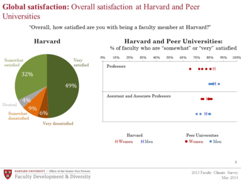 2013 Faculty Climate Survey Slide 1